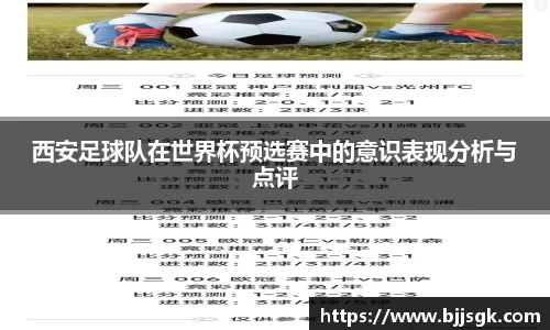西安足球队在世界杯预选赛中的意识表现分析与点评